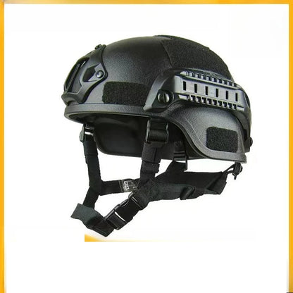 Casque Tactique MICH avec Rails Quick Release – Protection Tête ABS Airsoft Combat Outdoor - BLACKBEARD OUTDOOR INDUSTRIES