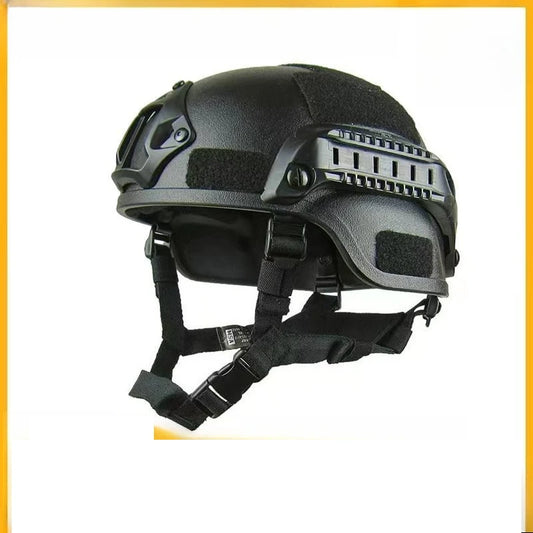 Casque Tactique MICH avec Rails Quick Release – Protection Tête ABS Airsoft Combat Outdoor - BLACKBEARD OUTDOOR INDUSTRIES