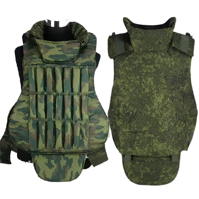 Gilet de Combat Réplique Russe 6B23-1 EMR – MOLLE Camouflage Airsoft & Tarkov