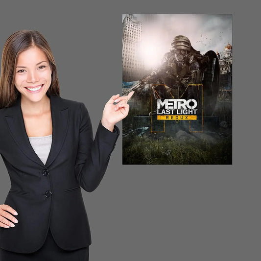 Poster Metro 2033 – Affiche Jeu Vidéo, 19 Designs, 5 Formats
