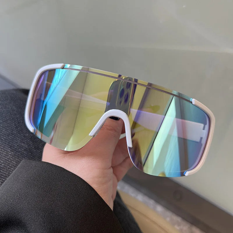Lunettes de Cyclisme Style Y2K – Verres Miroir Coupe-Vent | Homme & Femme