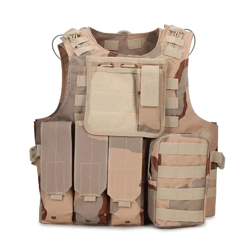 Gilet porte-plaques tactique MOLLE WOLF ENEMY
