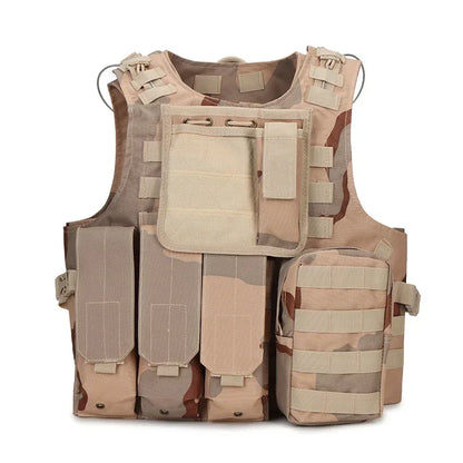 Gilet porte-plaques tactique MOLLE WOLF ENEMY