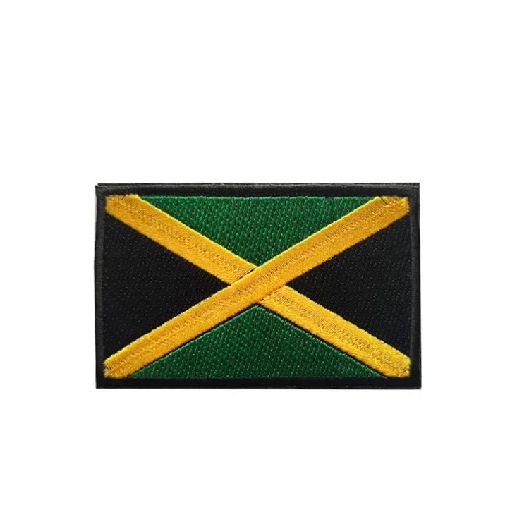 Patch Brodé Drapeau – international | Patch Militaire Tactique Velcro - BLACKBEARD OUTDOOR INDUSTRIES