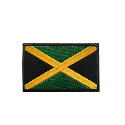 Patch Brodé Drapeau – international | Patch Militaire Tactique Velcro - BLACKBEARD OUTDOOR INDUSTRIES