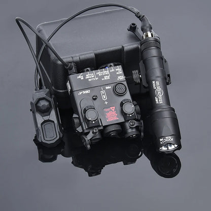 WADSN DBAL-A2 – Combo Laser IR / Rouge / Vert / Bleu + Lampe M300 / M600 + Switch AXON, Rail 20mm