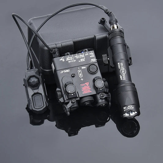 WADSN DBAL-A2 – Combo Laser IR / Rouge / Vert / Bleu + Lampe M300 / M600 + Switch AXON, Rail 20mm