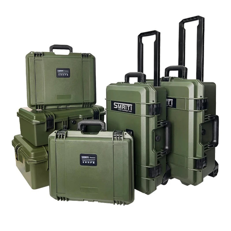 Boîte de Transport pour Drone - Boîte Équipement Drone Pro Antichoc et Étanche, Valise Militaire US en Plastique Souple - BLACKBEARD OUTDOOR INDUSTRIES