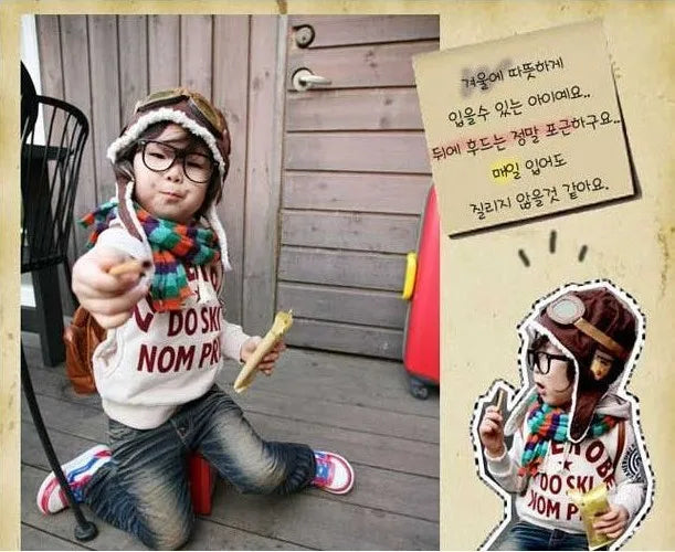 chapeau d'aviateur cosplay pour enfant hiver Ma boutique