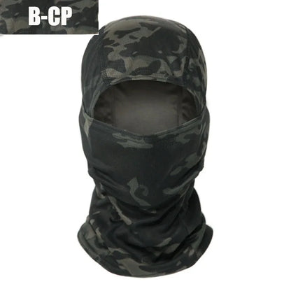 Cagoule Tactique Full Face Multicam – Masque Camouflage Respirant
