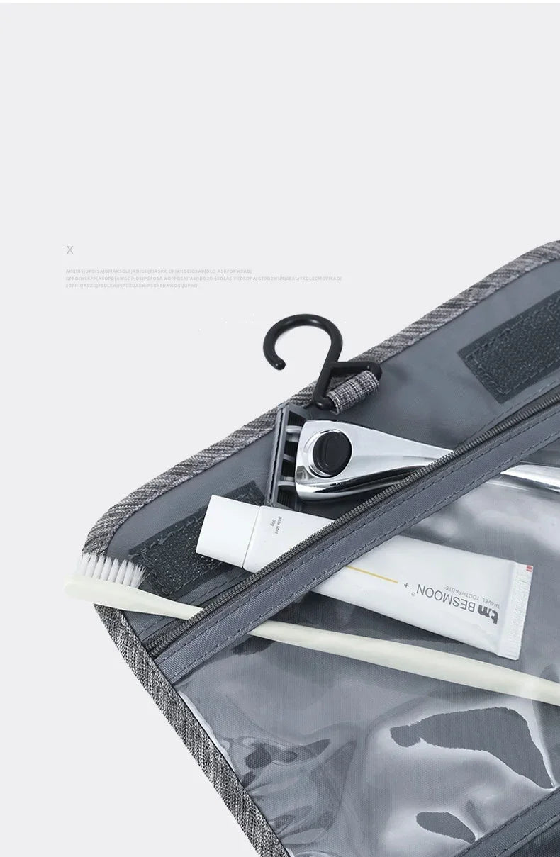 Trousse de Toilette Suspendue Imperméable – Homme & Femme – Tissu Oxford Haute Qualité - BLACKBEARD OUTDOOR INDUSTRIES