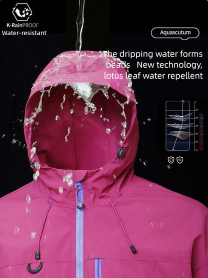 Veste Imperméable Outdoor Homme & Femme – Coupe-Vent Randonnée, Vélo, Pêche, Moto - BLACKBEARD OUTDOOR INDUSTRIES