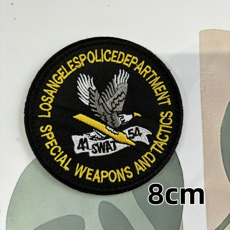 Patch Brodé US Sheriff Hook & Loop – Badge Identification Sécurité Tactique Gilet, 8 Modèles - BLACKBEARD OUTDOOR INDUSTRIES