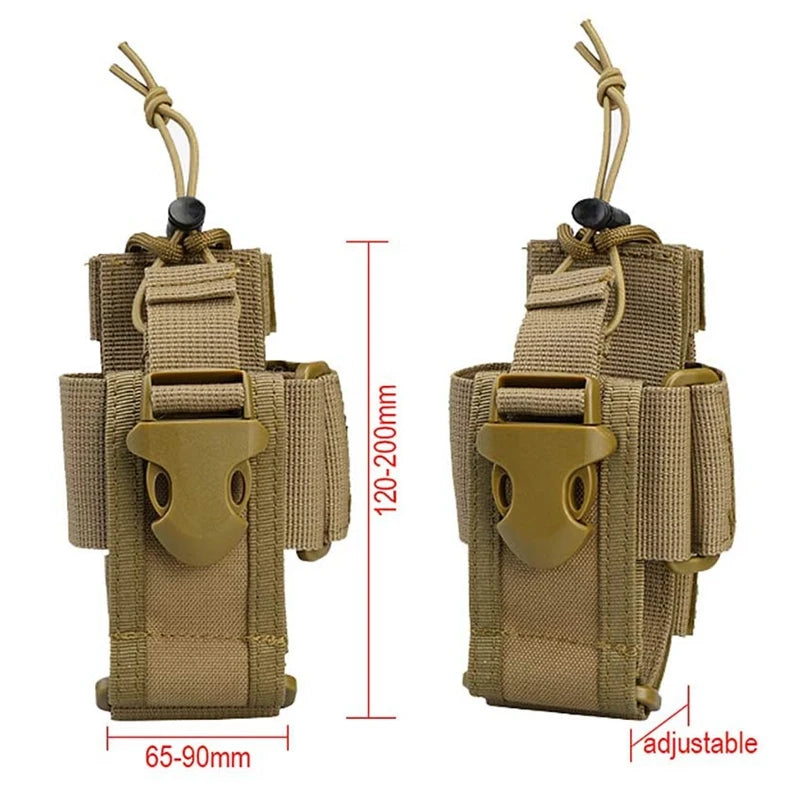 Pochette Porte-Walkie-Talkie Tactique Molle en Nylon - BLACKBEARD OUTDOOR INDUSTRIES
