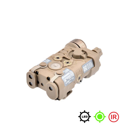 NGAL L3 – Boîtier Laser IR Rouge / Vert / Bleu + LED Blanche, Rail 20mm, Airsoft & Paintball