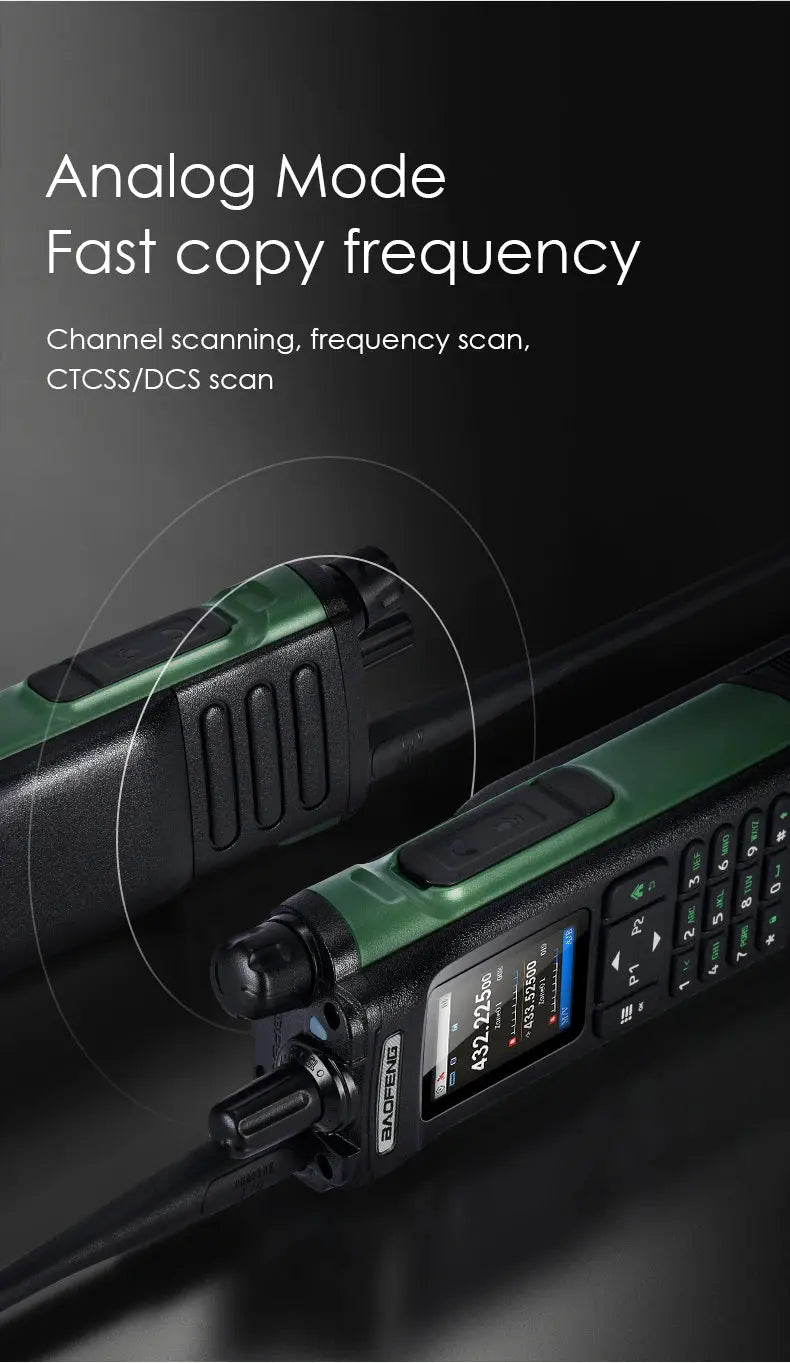 🔊 Talkie-Walkie Baofeng UV-32 – Puissant, Multi-Bande, Programmable via Bluetooth Ma boutique