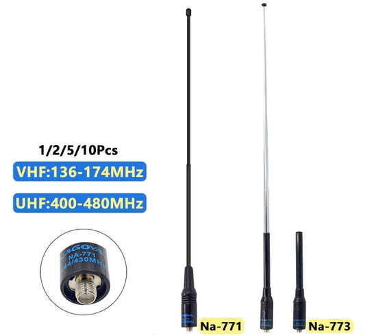 Antenne Nagoya NA-771 / NA-773 VHF/UHF SMA-Femelle – Baofeng, Quansheng, Kenwood