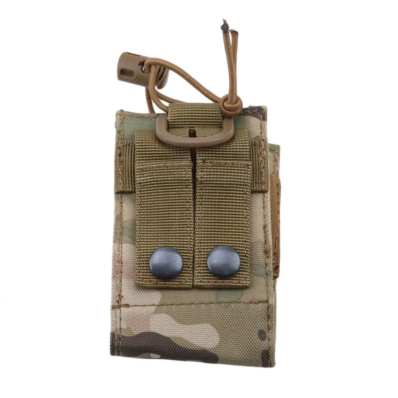 Pochette Radio Tactique MOLLE Oxford – Talkie-Walkie Universel | 8 Coloris | Corde Élastique Réglable - BLACKBEARD OUTDOOR INDUSTRIES