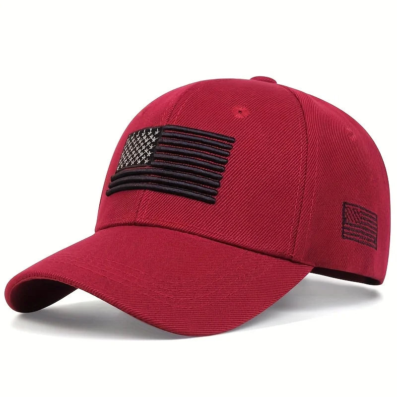 Casquette Baseball Drapeau Américain – Snapback Unisexe Style USA | MT139 - BLACKBEARD OUTDOOR INDUSTRIES