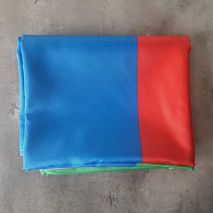 Drapeau de la République du Daguestan – Bannière Personnalisée 3X5FT (90X150cm), avec Œillets en Métal Cuivré – Décoration, Événements, Sports BLACKBEARD OUTDOOR INDUSTRIES