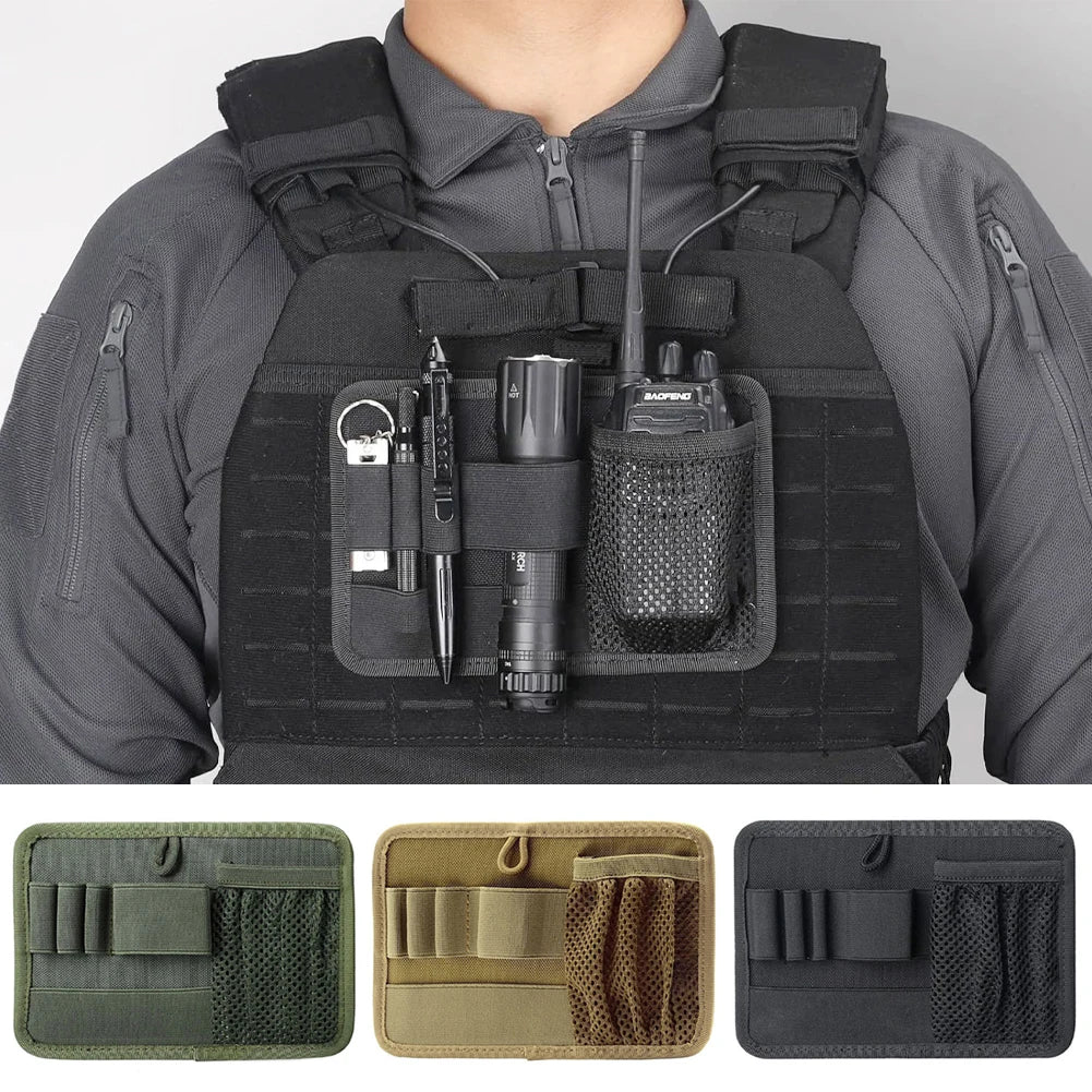Panneau organiseur EDC en nylon pour sac | 19 × 13 cm