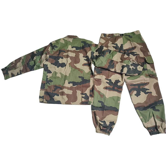 Treillis Militaire Style F2 — Ensemble Veste & Pantalon Camouflage Armée Française - BLACKBEARD OUTDOOR INDUSTRIES