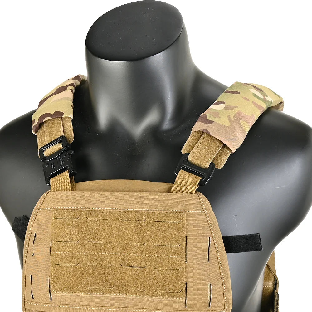 Épaulières Tactiques FCPC – Paire de Coussins de Bretelles 2", Chasse & Airsoft