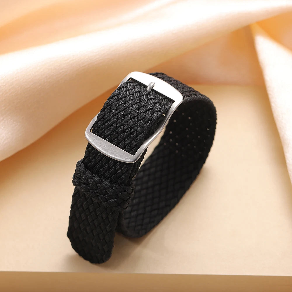 Bracelet de Montre en Toile Nylon Tissée – Compatible avec Omega, Seiko, Samsung, Huawei et Autres Montres - BLACKBEARD OUTDOOR INDUSTRIES