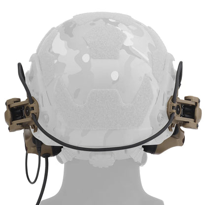 Casque Tactique de Protection Auditive Active – Casque Anti-Bruit Électronique avec Communication pour Casque Tactique BLACKBEARD OUTDOOR INDUSTRIES