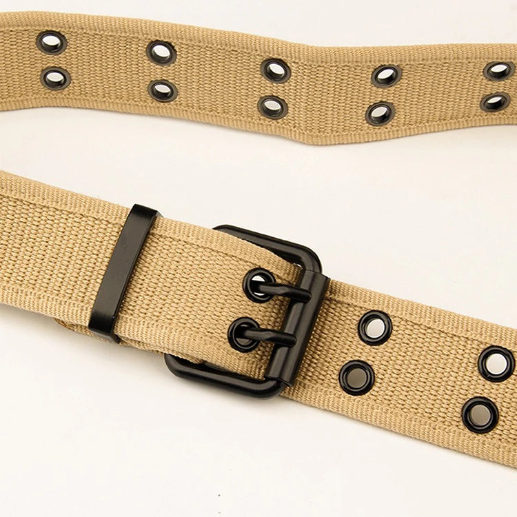 Ceinture Tactique en Toile 4CM pour Homme – Ceinture Militaire pour Travail, Jeans et Tenue Quotidienne - BLACKBEARD OUTDOOR INDUSTRIES
