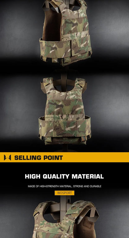 Gilet Tactique FCPC Minimaliste Multi-Mission – Fabrication en Cordura, Léger et Polyvalent, Veste de Chasse - BLACKBEARD OUTDOOR INDUSTRIES