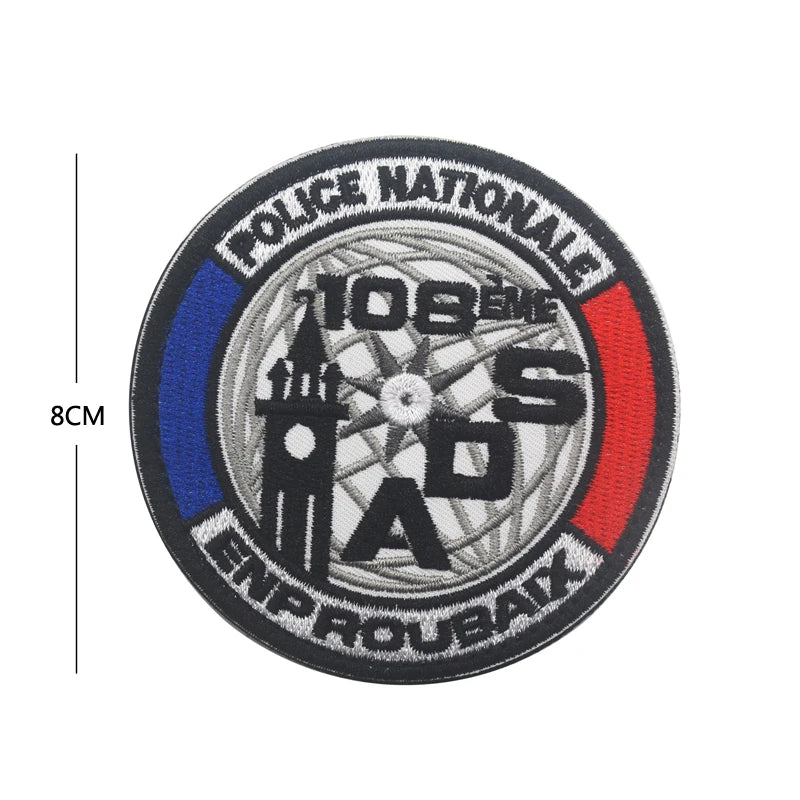 Patch Tactique France GIGN Infrared – Brodé avec Drapeau et Effet Réfléchissant IR - BLACKBEARD OUTDOOR INDUSTRIES