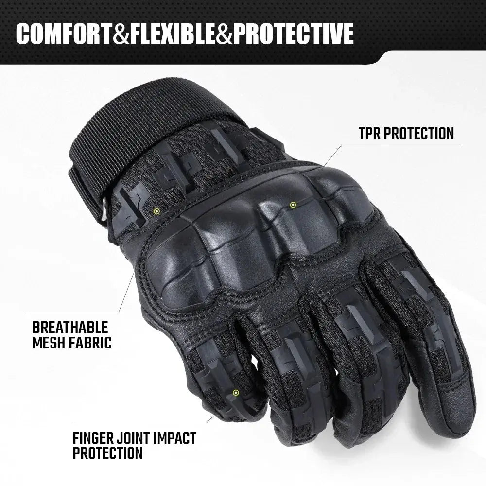 Gants Tactiques Full Finger / Half Finger – Protection & Sensibilité Écran Tactile Ma boutique