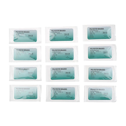 Kit de Suture Chirurgicale Synthétique avec Aiguille – Nylon Monofilament pour Formation Médicale et Vétérinaire Ma boutique