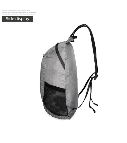 Sac à Dos Pliable 18L Ultra-Léger – Sac de Voyage, Randonnée, Cyclisme et Escalade - BLACKBEARD OUTDOOR INDUSTRIES