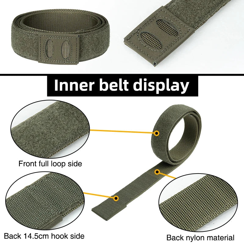 Ceinture Tactique IDOGEAR Quick Release MOLLE – Ceinture de Service Légère Ma boutique