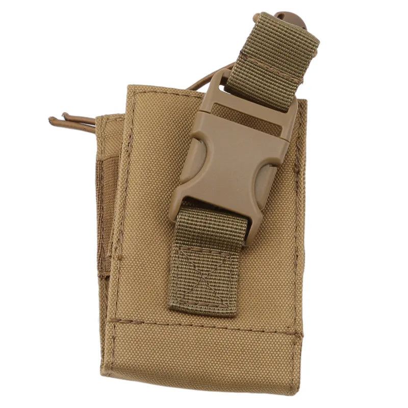 Pochette Tactique Radio / Talkie-Walkie MOLLE – Étui Nylon Résistant pour Chasse, Airsoft, Randonnée - BLACKBEARD OUTDOOR INDUSTRIES