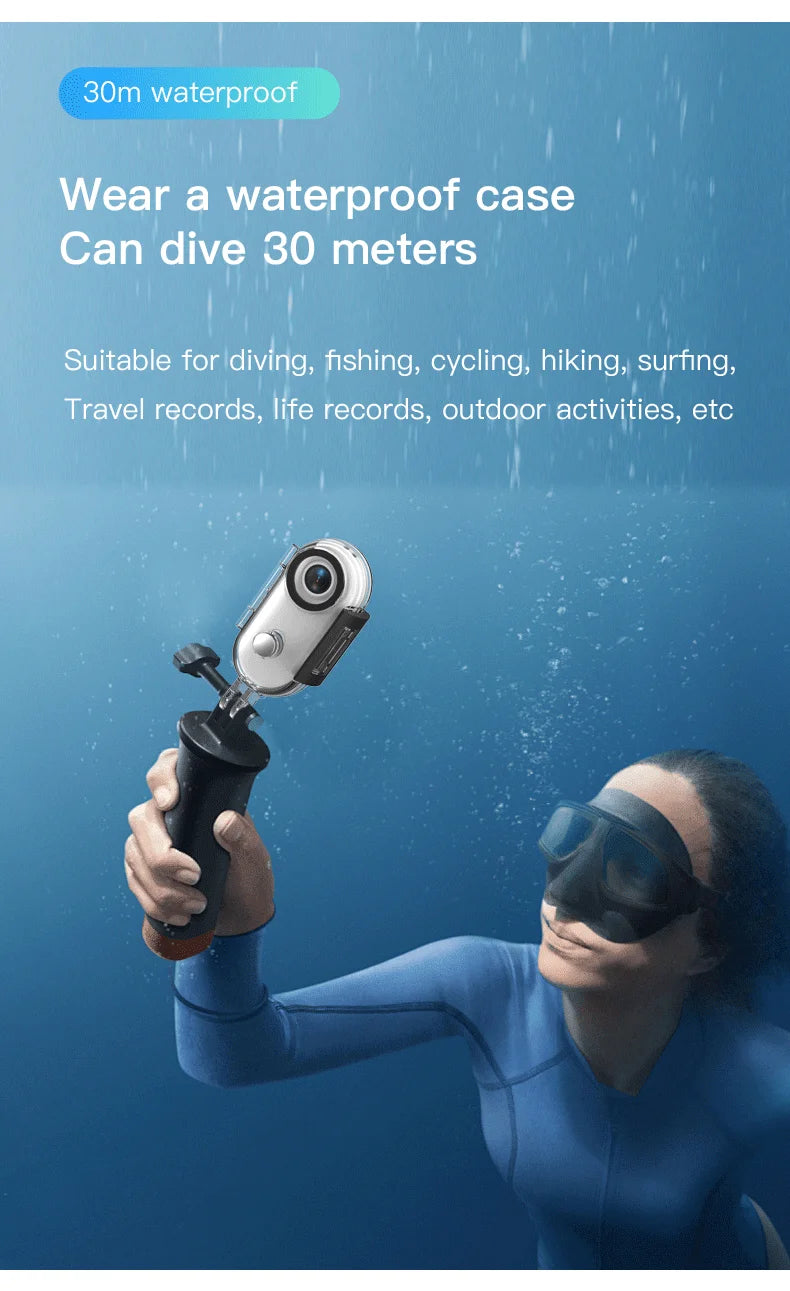 4K Bodycam  d’action 4K ultra-compacte Ma boutique