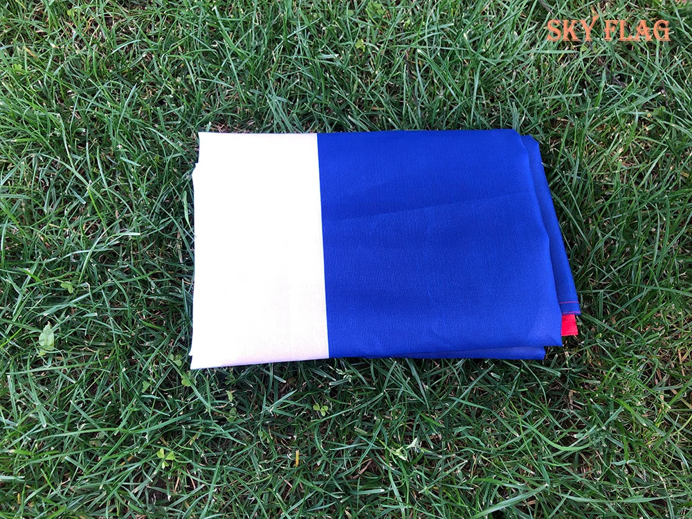 Drapeau de la France - 90x150 cm - Bannières en Polyester (Bleu, Blanc, Rouge) BLACKBEARD OUTDOOR INDUSTRIES