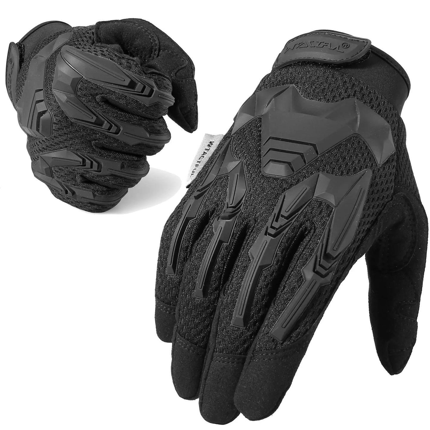 Gants Tactiques Plein Doigt Airsoft Paintball – Tactile Anti-Dérapant Combat