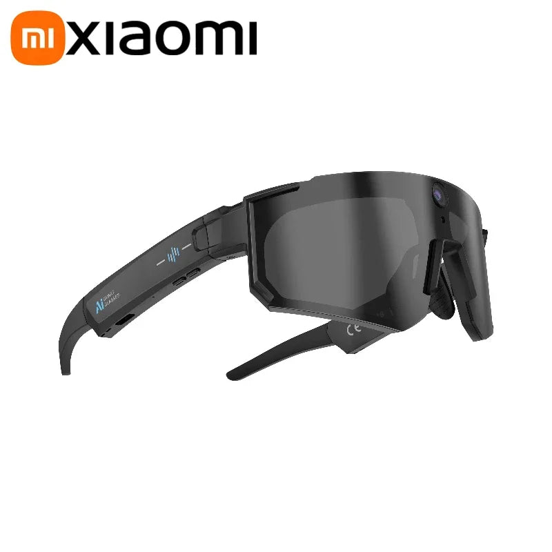 Lunettes Tactiques Intelligentes AI – Caméra 1080P 8MP Anti-Shake, 32Go, Coupe-Vent | Cyclisme & Sport