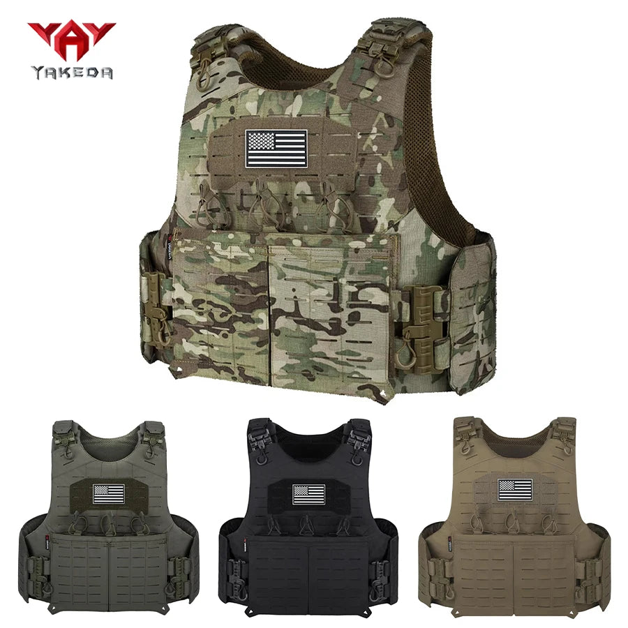 porte plaque YAKEDA Quick Release MOLLE - BLACKBEARD OUTDOOR INDUSTRIES