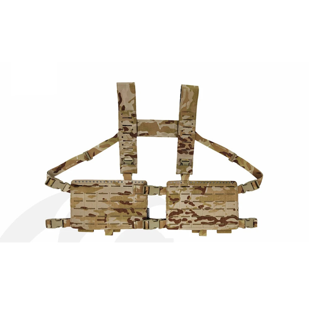 Chest Rig Tactique Style Spiritus Systems Fat Strap MK4 – Gilet MOLLE Unisexe | Airsoft, Militaire | 10 Coloris