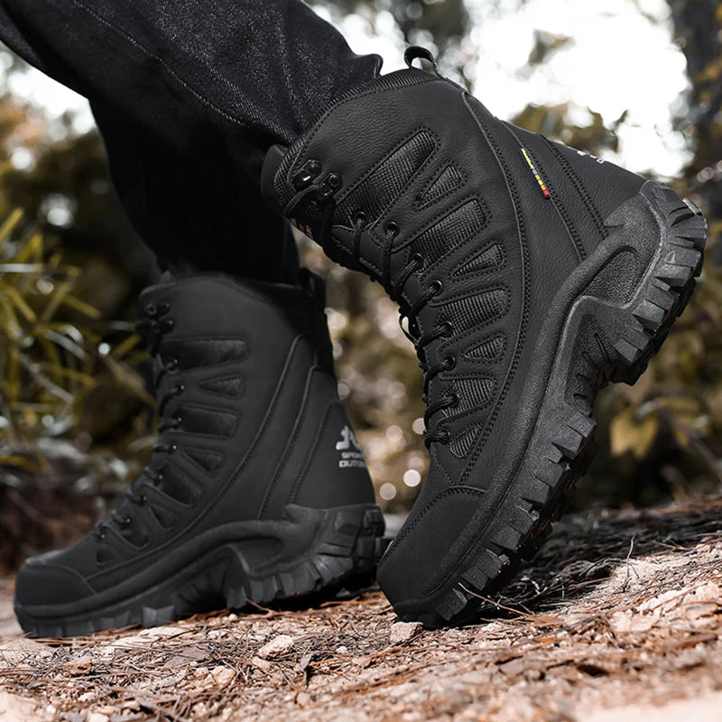 Rangers Montantes Homme Randonnée – Boots Militaires Lacets Antidérapantes - BLACKBEARD OUTDOOR INDUSTRIES
