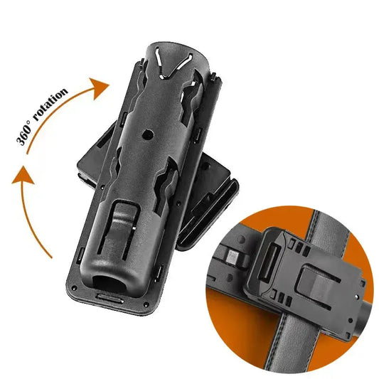 Baton Holder 360° Rotatif – Étui Holster pour Matraque Télescopique Extensible | Porte-Baton Ceinture Duty Belt Ma boutique