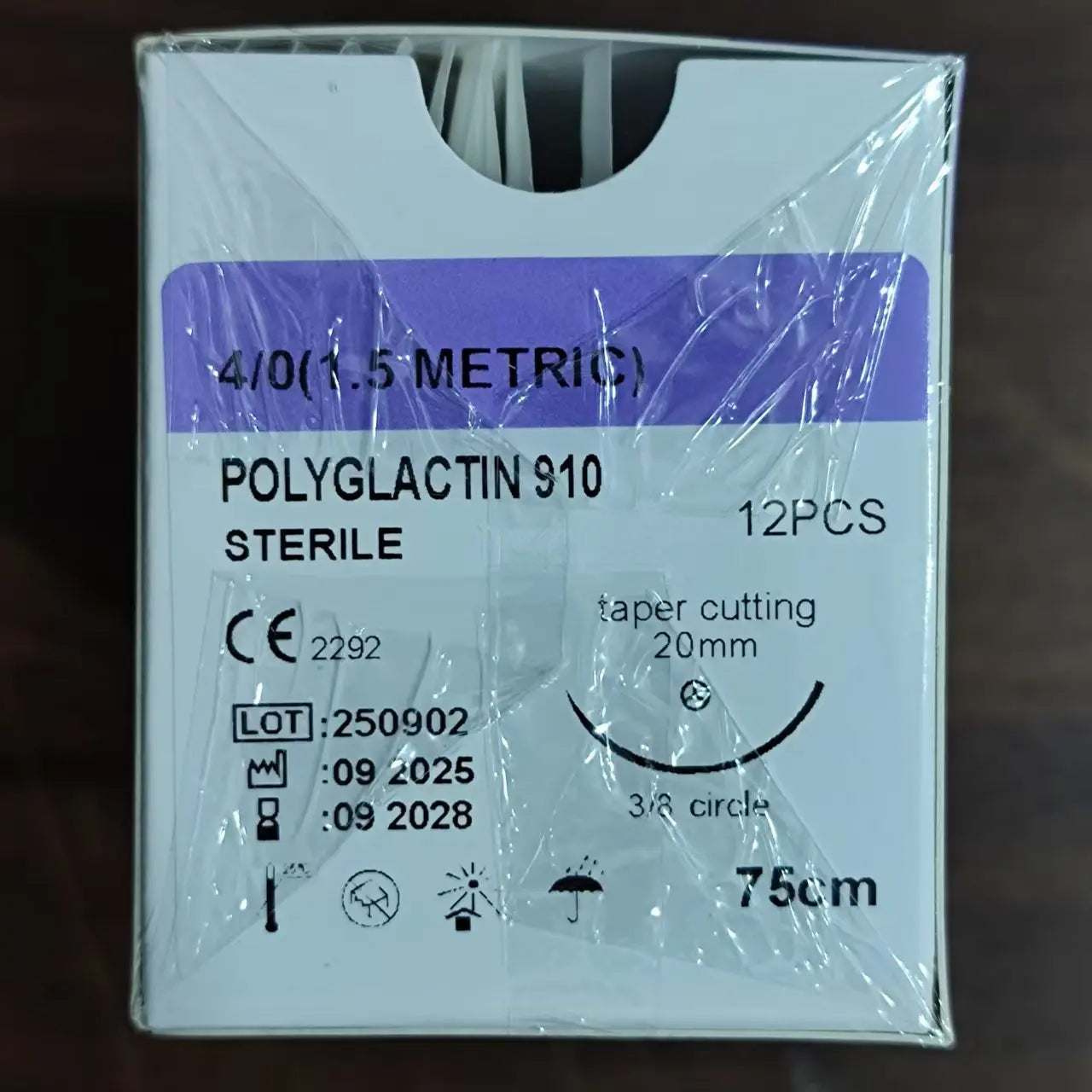 Fil de Suture Vétérinaire Stérile – Absorbable & Non Absorbable – Chats & Chiens – Vicryl, Catgut, Nylon, Soie 0 à 6-0