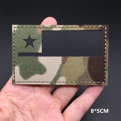 Patches Drapeaux Nationaux 3D Multicam – Réfléchissant IR, Découpe Laser, Hook & Loop | Tactique, Airsoft, DIY | 45+ Pays - BLACKBEARD OUTDOOR INDUSTRIES
