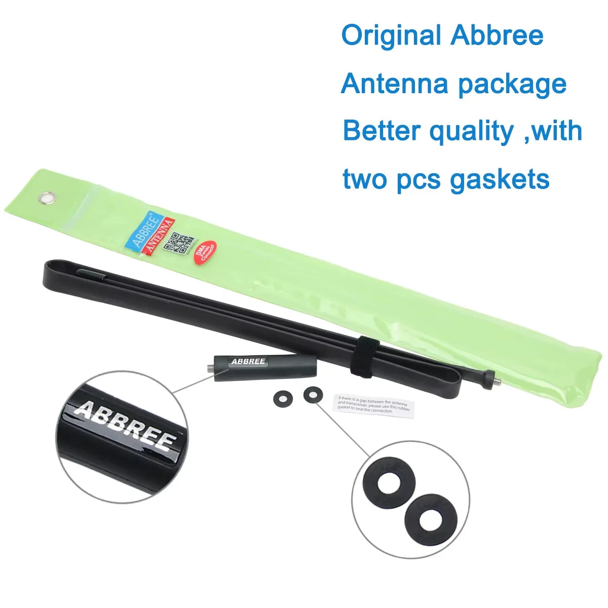 Antenne Tactique ABBREE CS – SMA-Female - BLACKBEARD OUTDOOR INDUSTRIES