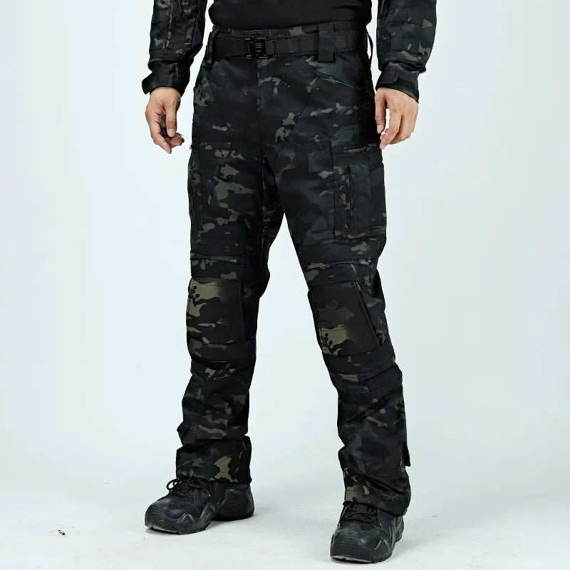P40 Pantalon Cargo Tactique Imperméable Homme — Combat, Randonnée, Paintball, Multi-poches - BLACKBEARD OUTDOOR INDUSTRIES