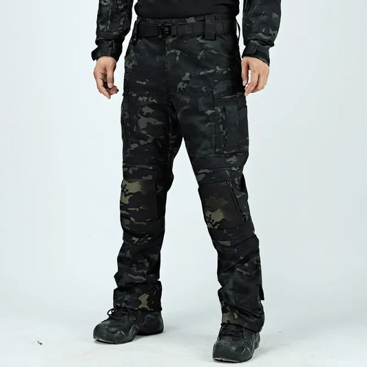 P40 Pantalon Cargo Tactique Imperméable Homme — Combat, Randonnée, Paintball, Multi-poches - BLACKBEARD OUTDOOR INDUSTRIES